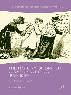 cover image of The History of British Women's Writing, 1880-1920
